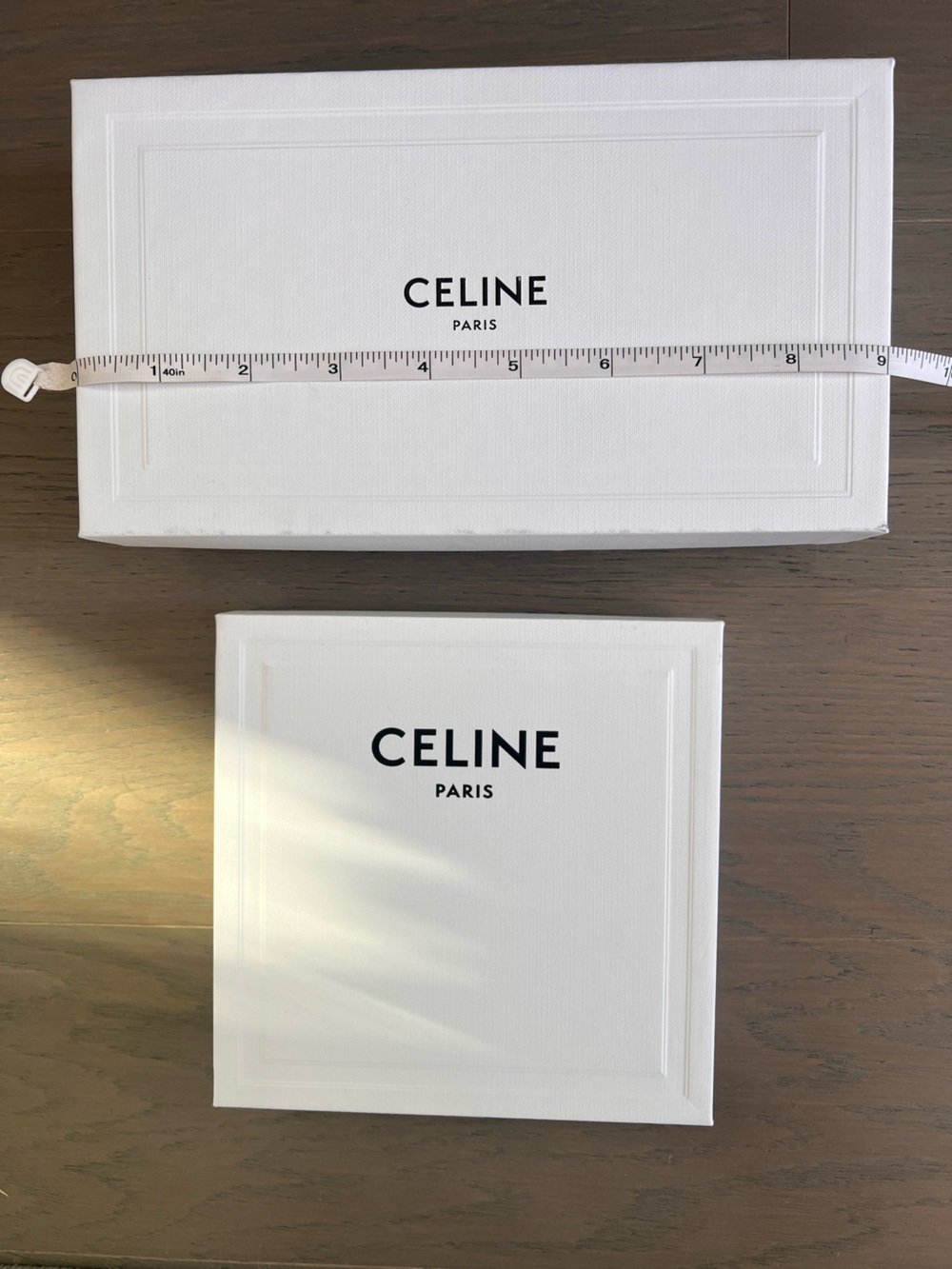 Celine Paris White Decorative Box Duo